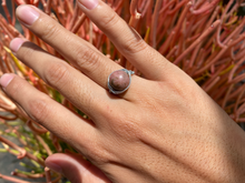 Load image into Gallery viewer, Rhodonite Wire Wrapped Ring