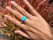 Load image into Gallery viewer, Turquoise Wire Wrapped Ring
