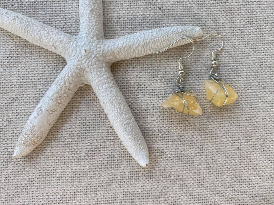 Citrine earrings