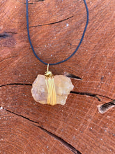 Load image into Gallery viewer, Citrine Adjustable Necklace
